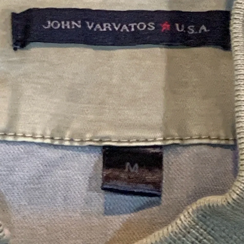 JOHN VARVATOS STAR U.S.A. Ryan Bleach Splatter Bomber Jacket Size M